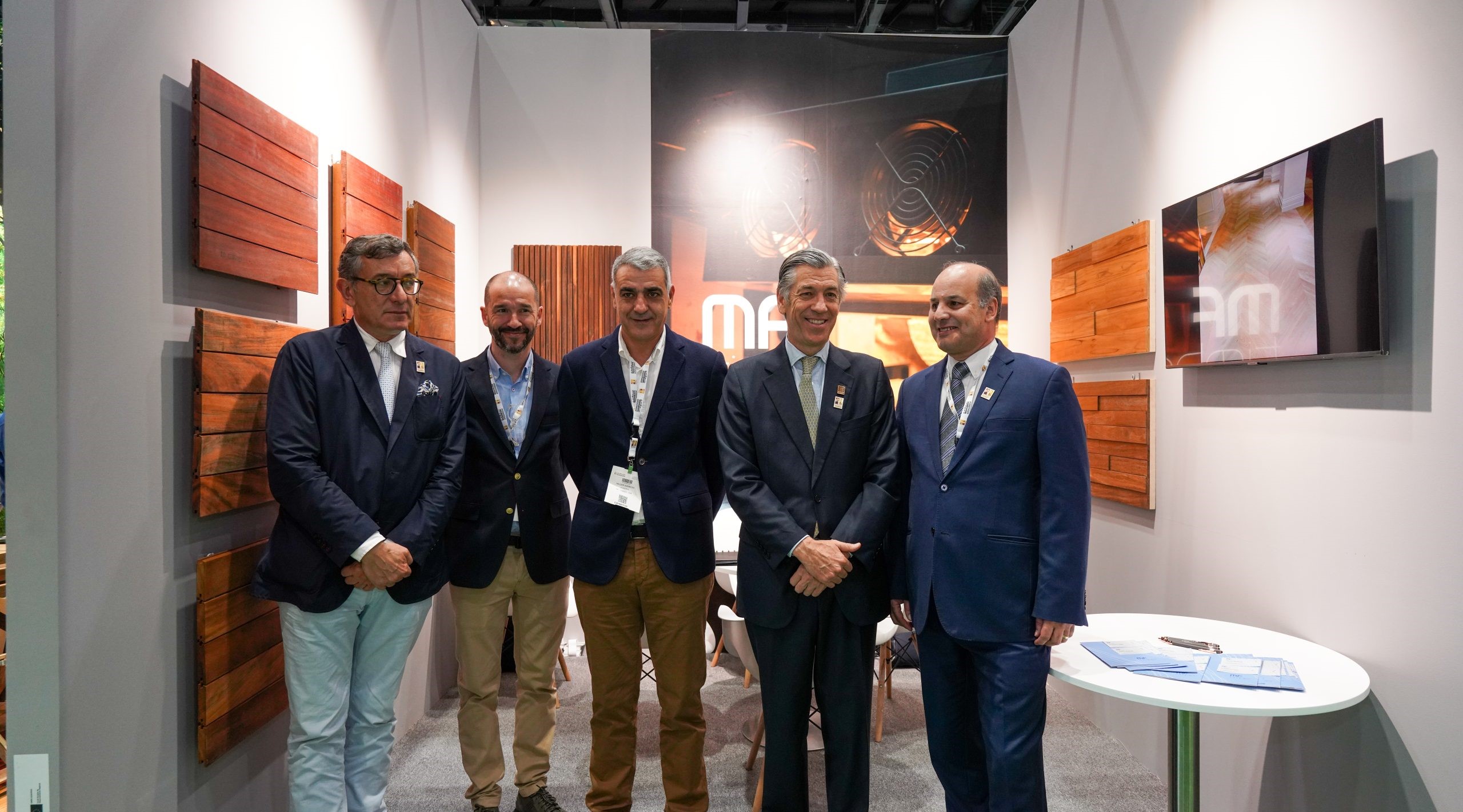 MF TIMBER WAS PRESENT AT DUBAI WOODSHOW 2023   